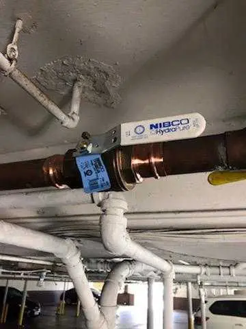 Copper pipe repair and valve work for Backflow Testing in Chicago